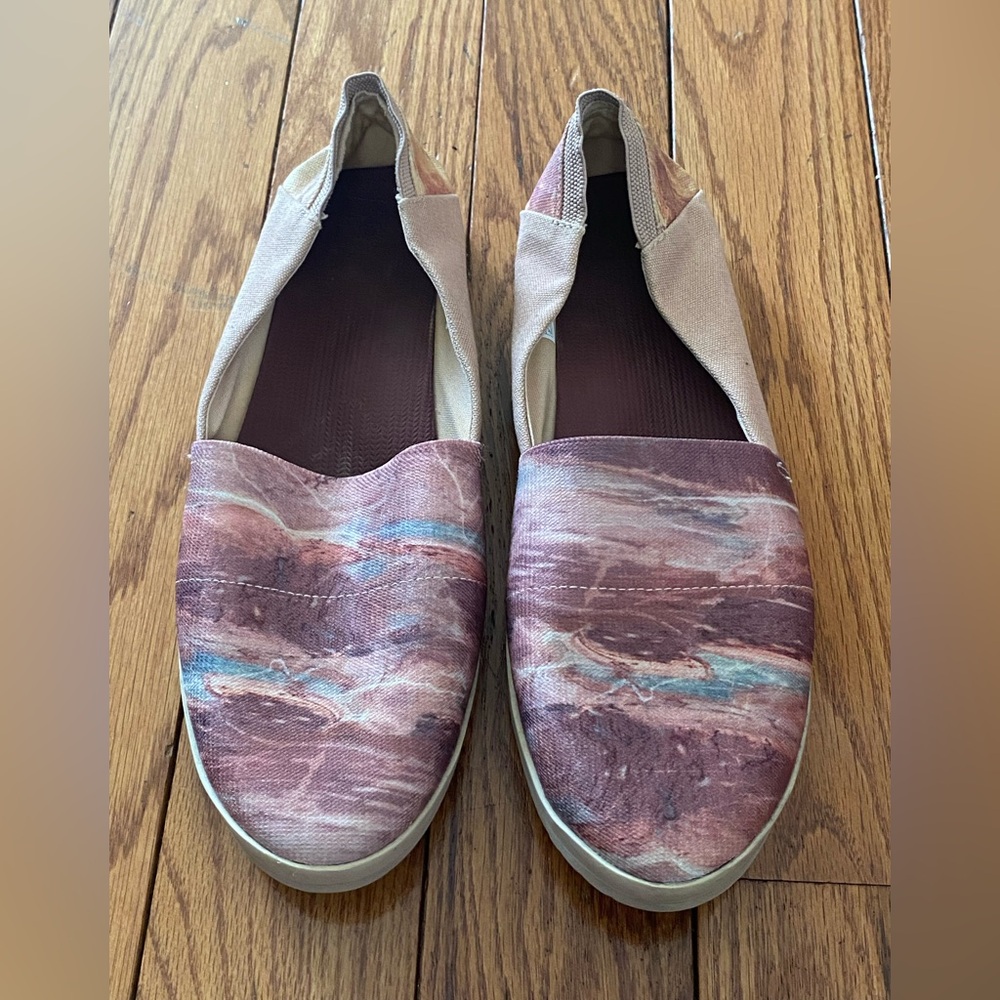 Women's Reef Rose TX Flat in Natural Stone Tan Pink RF0A39UF Size‎ 11